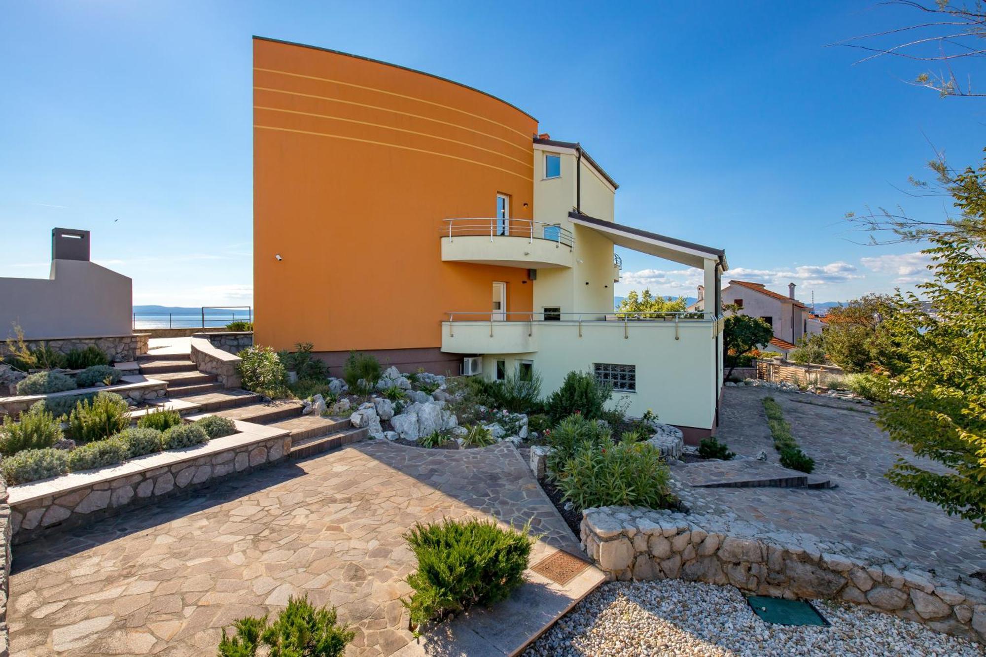 Luxury Villa Ostro With Pool & Krk Bridge View Кралєвиця Екстер'єр фото