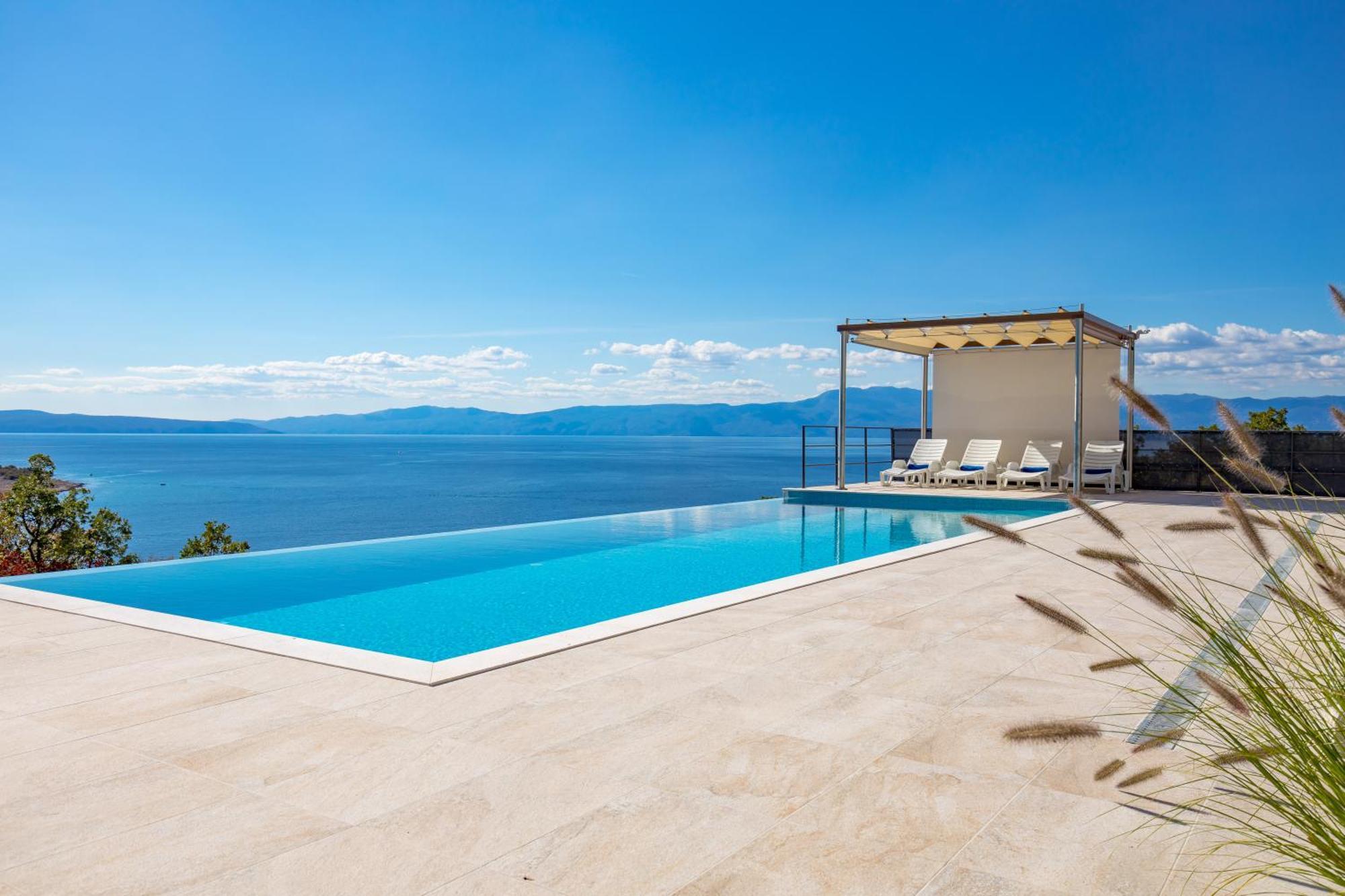 Luxury Villa Ostro With Pool & Krk Bridge View Кралєвиця Екстер'єр фото