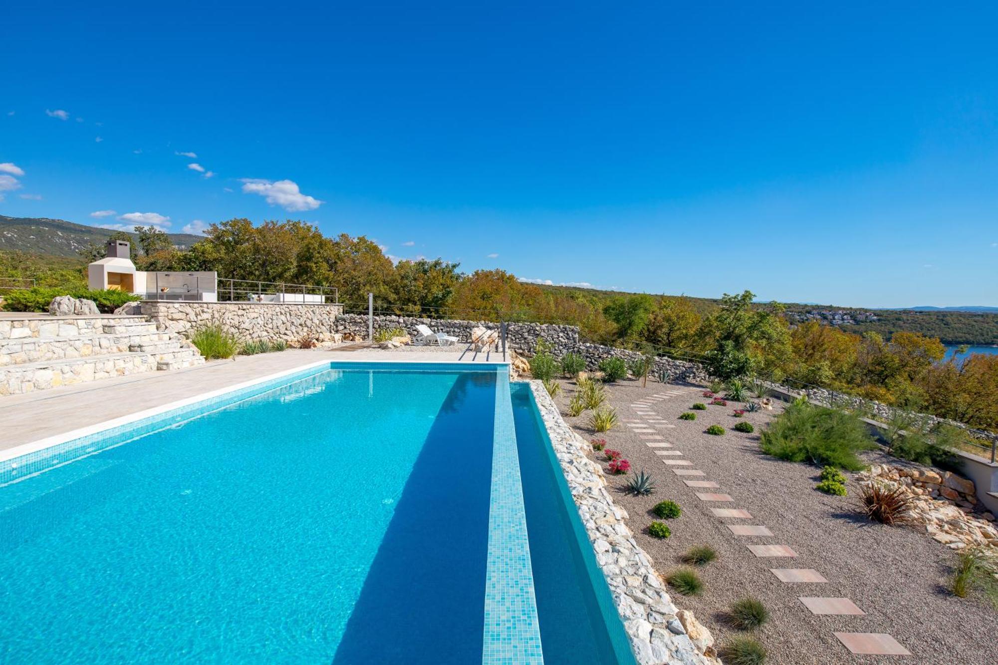Luxury Villa Ostro With Pool & Krk Bridge View Кралєвиця Екстер'єр фото