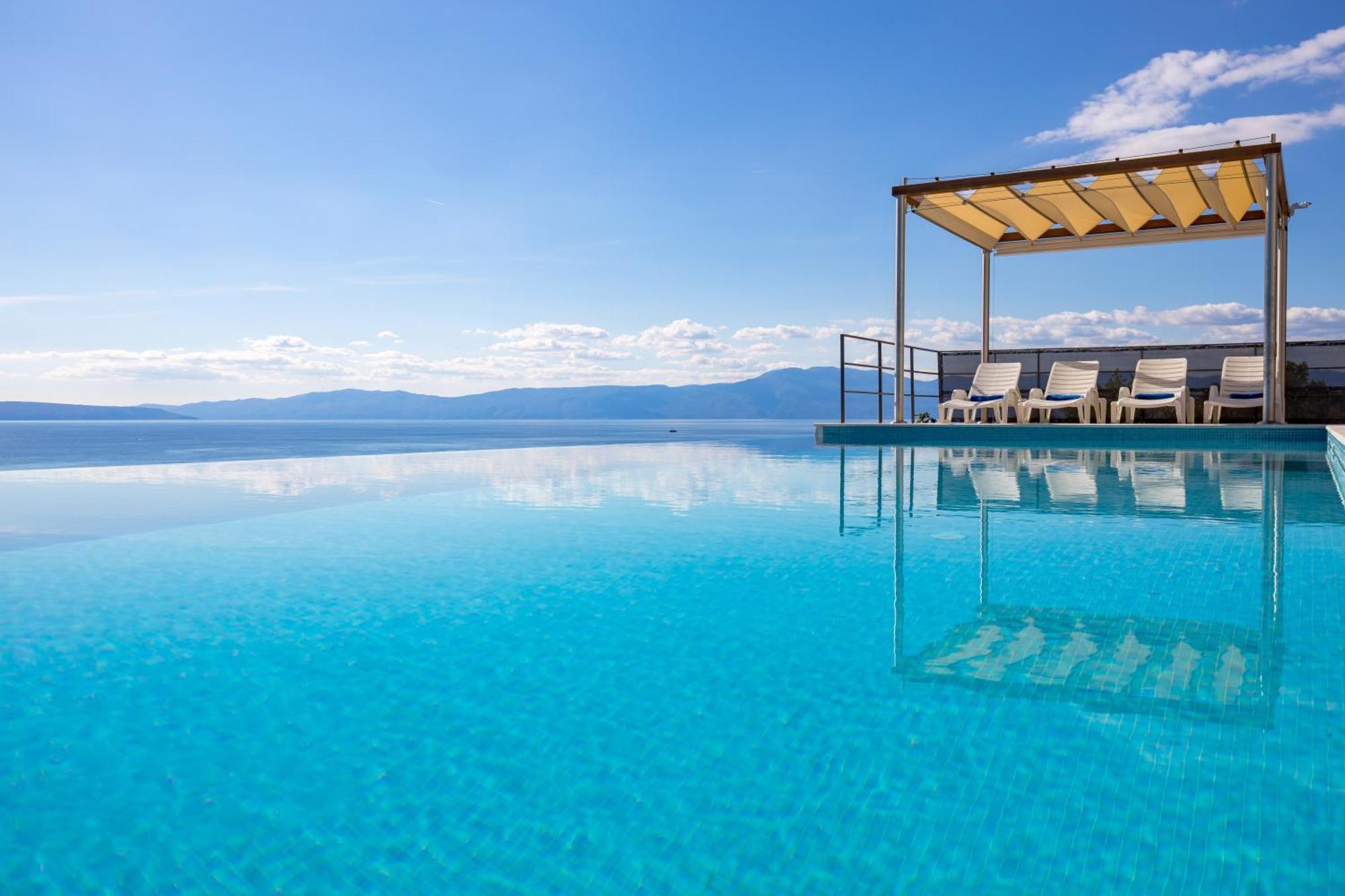 Luxury Villa Ostro With Pool & Krk Bridge View Кралєвиця Екстер'єр фото
