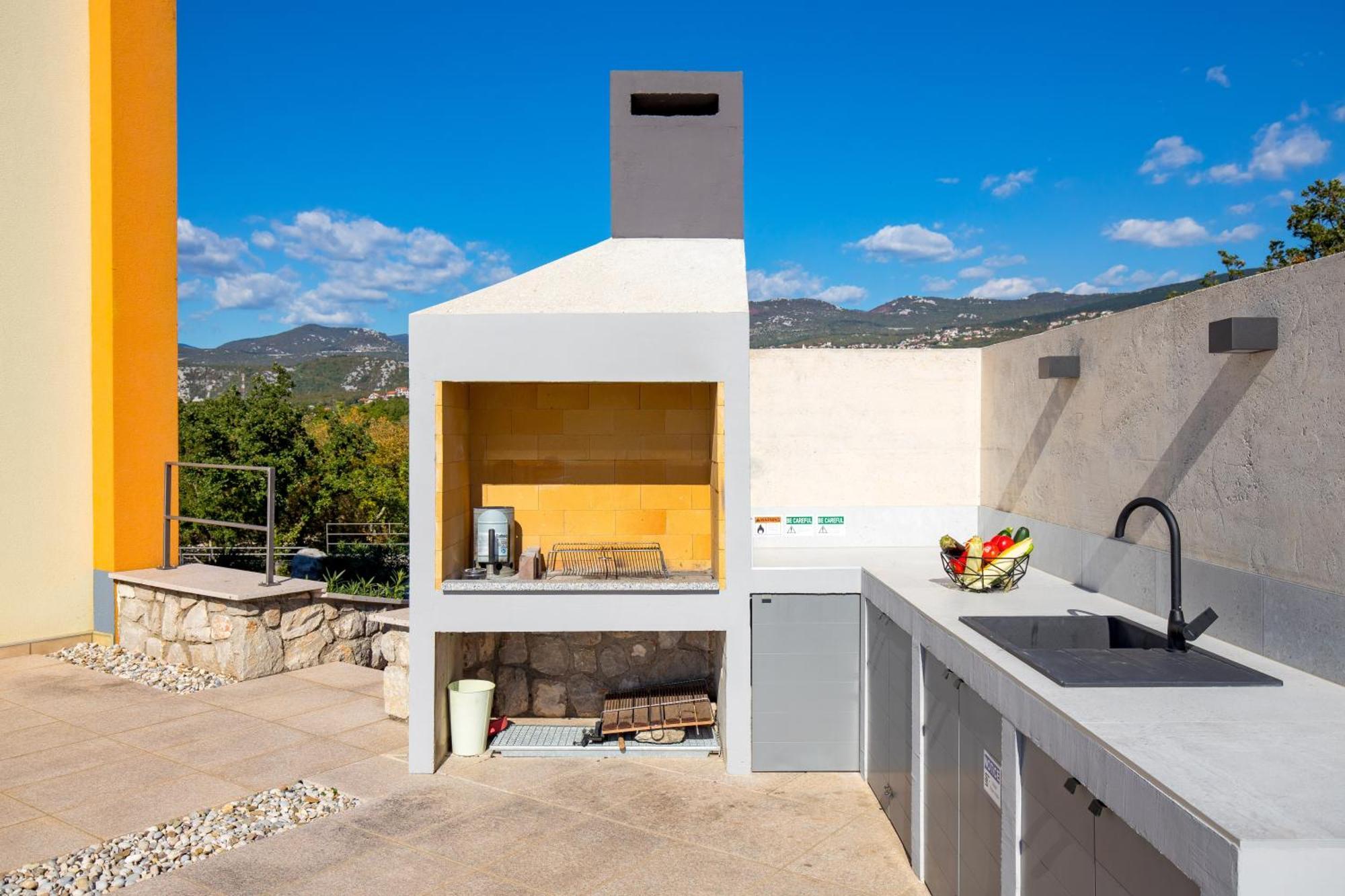 Luxury Villa Ostro With Pool & Krk Bridge View Кралєвиця Екстер'єр фото